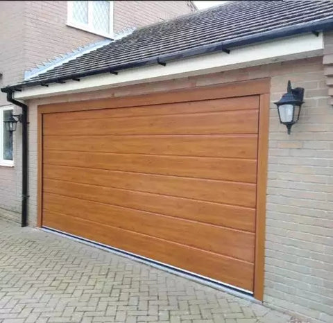 Warren Villa Architecture Modern Style Automatic Modular Glass Aluminum Garage Door