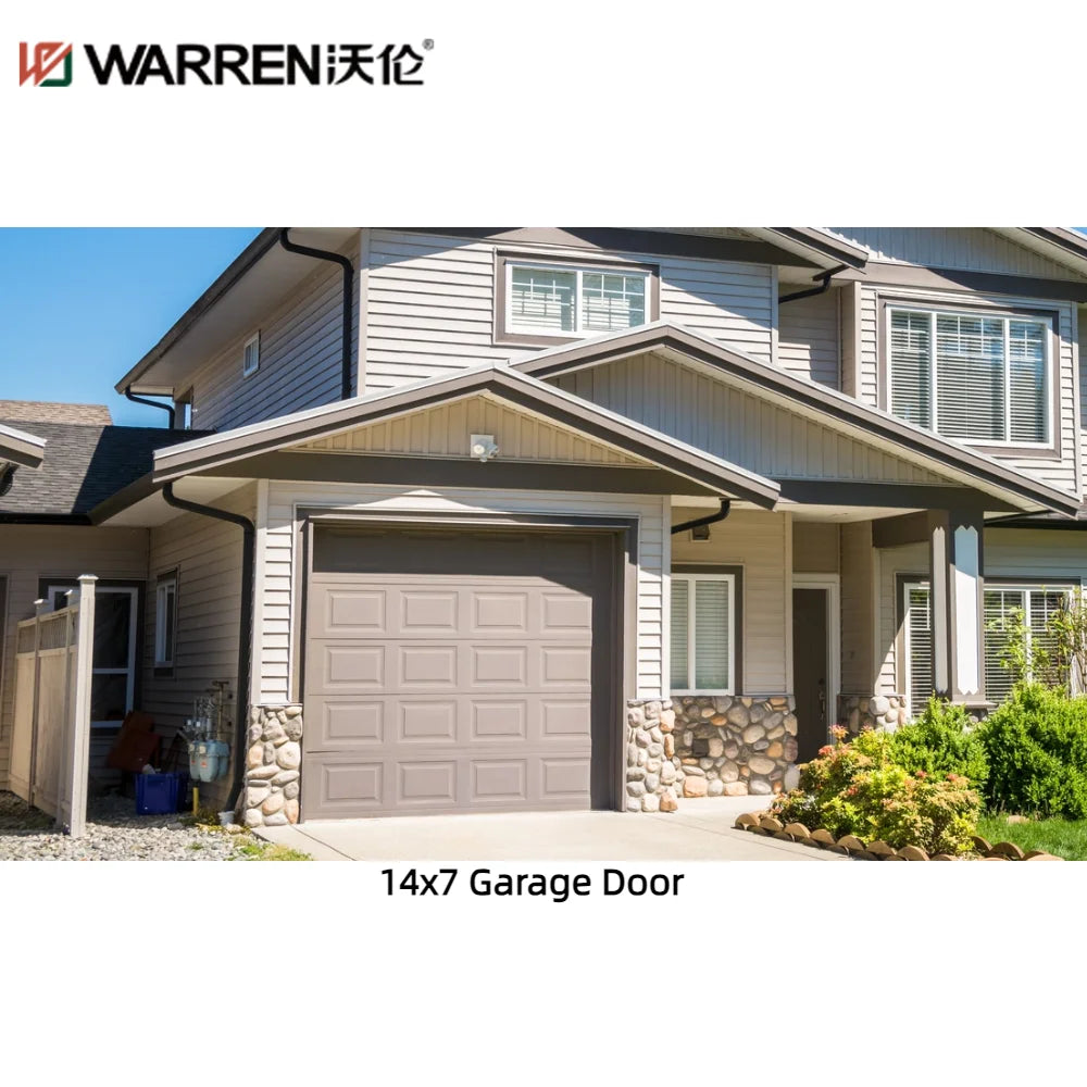 Warren 14x7 Garage Door One Car Garage Door With Windows Aluminum Garage Door With Windows