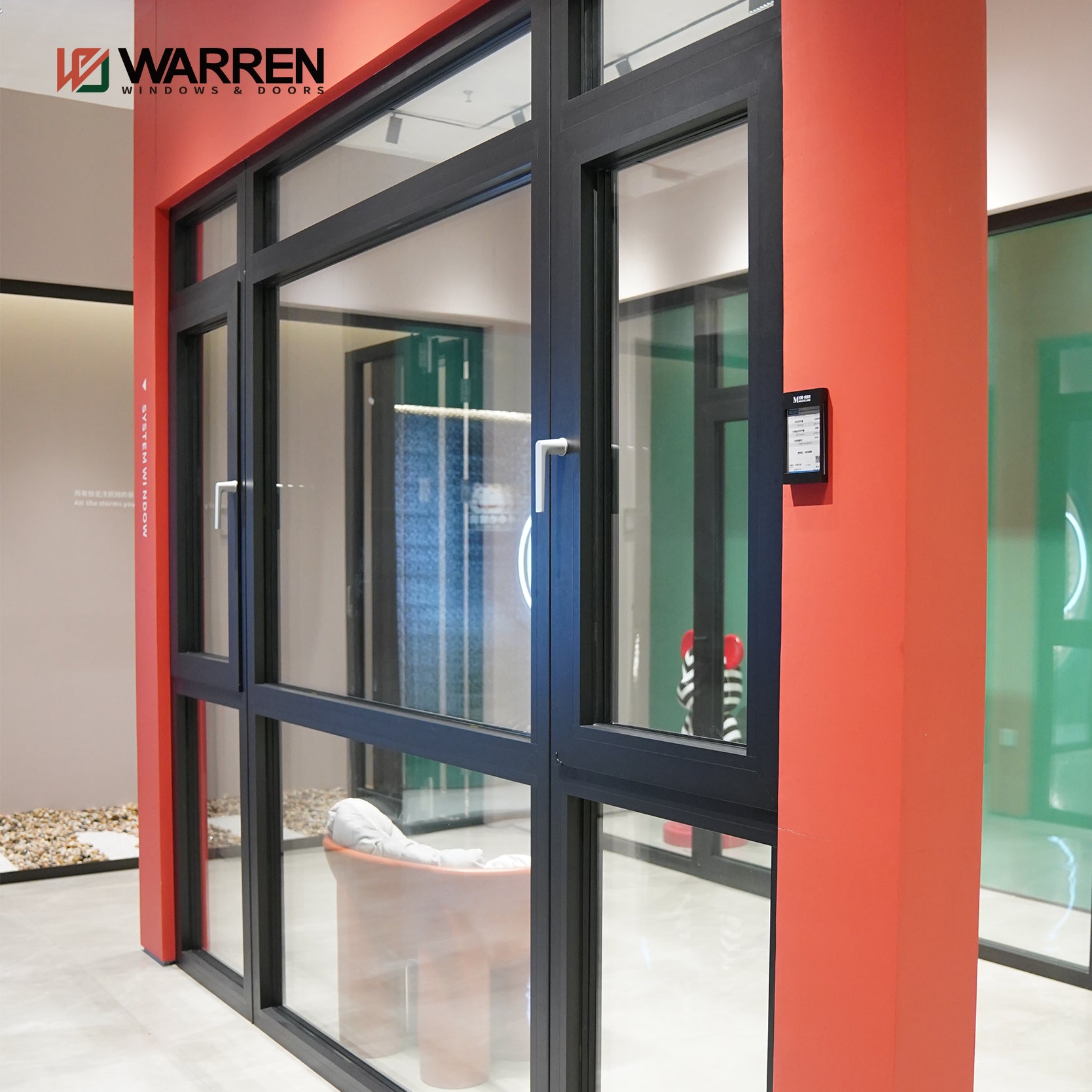Factory Custom Powder Coating Aluminum Tilt And Turn Windows For All The Rooms