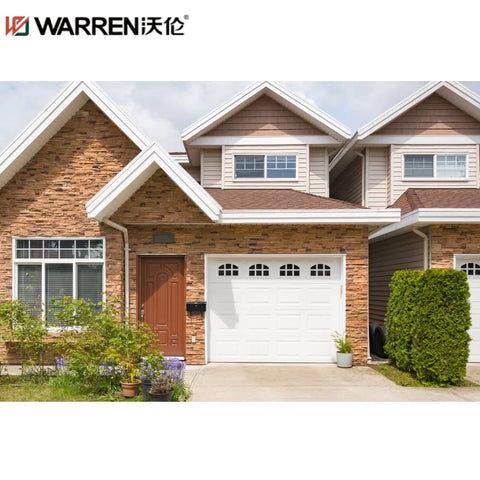 Warren 14x7 Garage Door One Car Garage Door With Windows Aluminum Garage Door With Windows