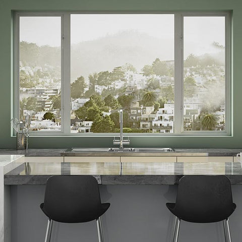 Warren Thermal Break Aluminum Double Glass Sliding Window Stainless Steel Horizontal Modern Aluminum Alloy Villa