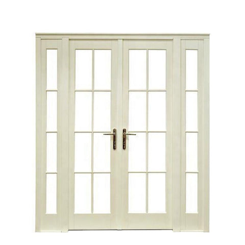 Warren China 6060-T6 aluminum extrusion french door patio glazed windows for sale
