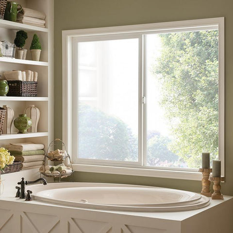 Warren Thermal Break Aluminum Double Glass Sliding Window Stainless Steel Horizontal Modern Aluminum Alloy Villa