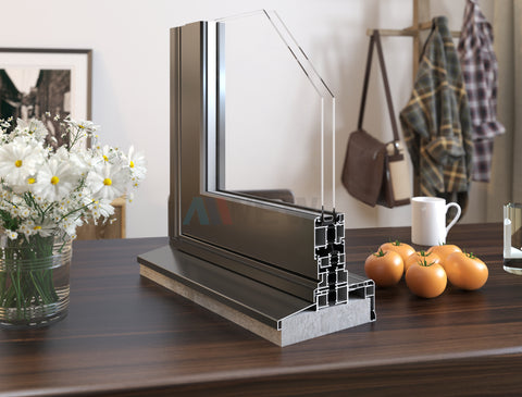 Warren Thermal break aluminum doors aluminium sliding doors interior exterior sliding door