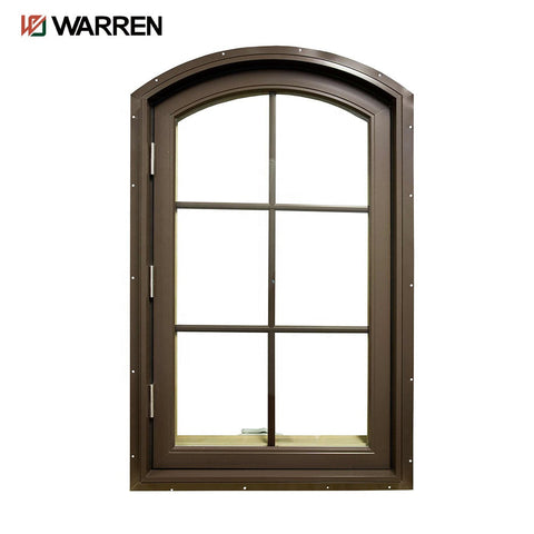 Warren arch window aluminium alloy 6060-T66 arch model factory directly sale