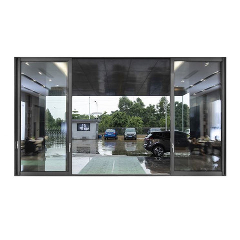 Warren Sound Proof Thermal Break Double Glazed Glass Aluminum Sliding Door for House Patio