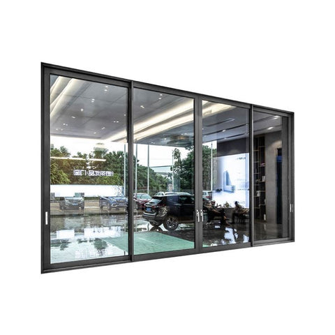Warren Sound Proof Thermal Break Double Glazed Glass Aluminum Sliding Door for House Patio
