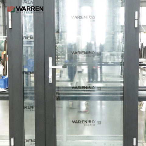 Manufacturer Custom Aluminum Exterior Double Glass French Entry Door Swing Casement Door