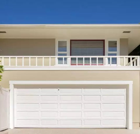 Warren Villa Architecture Modern Style Automatic Modular Glass Aluminum Garage Door