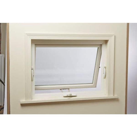 Warren China Factory Awning window Good cost performance Thermal Break Aluminum tempered glass window
