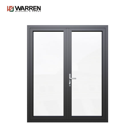 New Model Double Glass Aluminium Casement Doors For House Swing Doors And Hinged Door