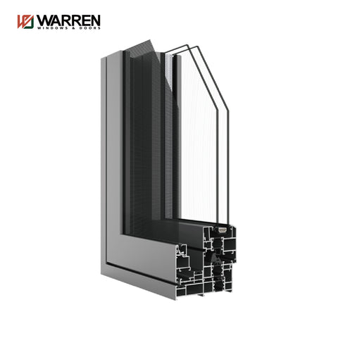 New Model Customized Soundproof Waterproof Aluminum Window Screen Window Frame Aluminum Windows