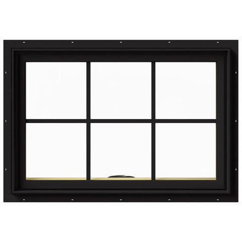 Warren California Modern Standard Size Custom Swing Bathroom villa home manual aluminum awning window