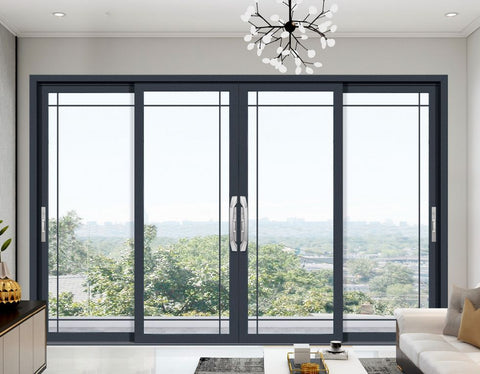 Warren Thermal break aluminum doors aluminium sliding doors interior exterior sliding door