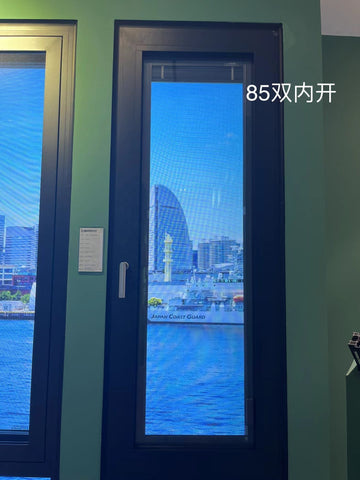 Warren Big View Top Quality Aluminum casement Windows Aluminium Frame Casement Glass windows And Doors for Home