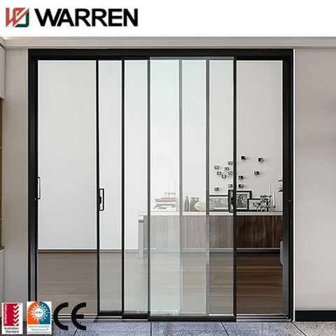 Warren 144x96 patio door sliding shower doors frosted glass full
